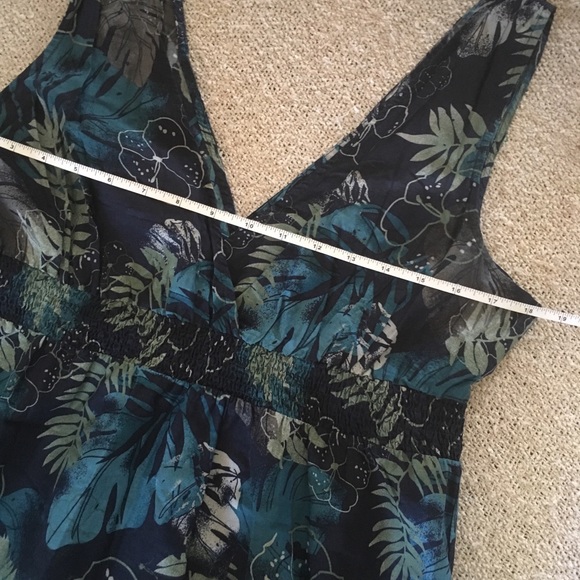 EUC Floral and Fern Sundress - Picture 5 of 7